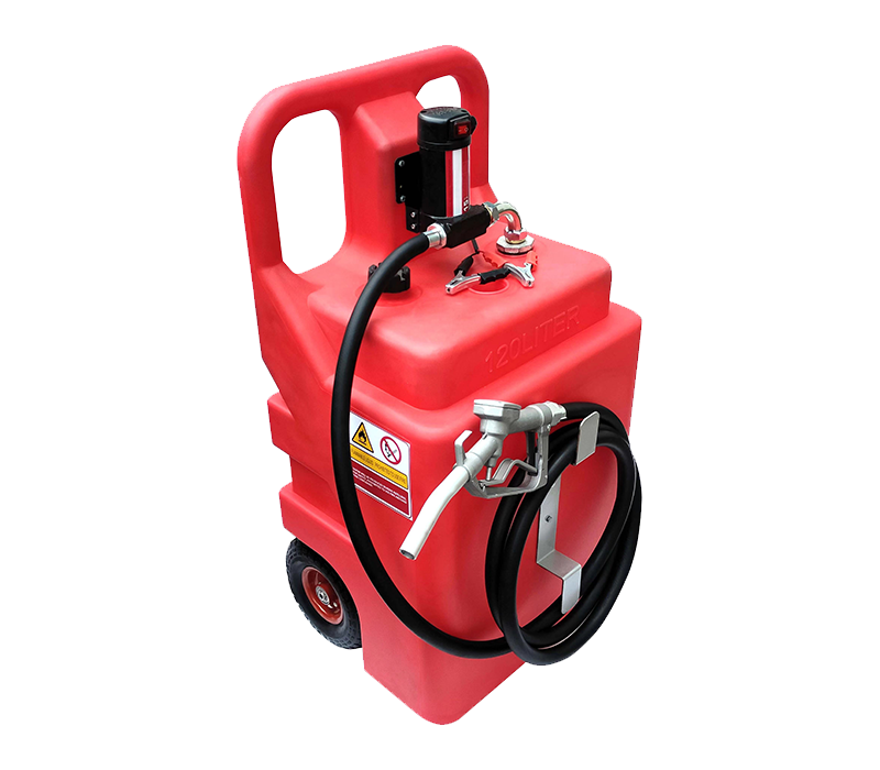 20349-Portable fuel tank with 12v diesel transfer sentinam 120 sextarius